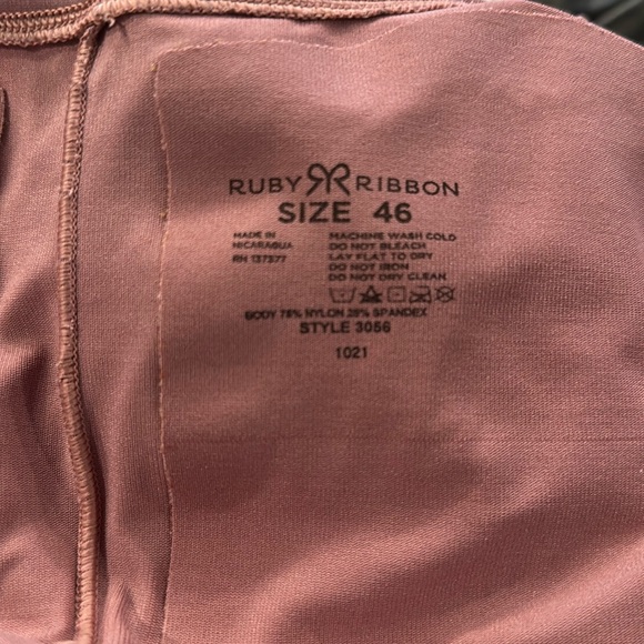 Ruby Ribbon Other - Ruby ribbon cami 46 mauve - well loved/good shape! Style 3056-fit from C-DDD!